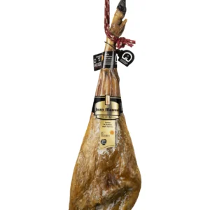 Jamón de Bellota 100% Ibérico Juan Manuel, curado más de 36 meses en Guijuelo y premiado como Mejor Jamón de Bellota Ibérico de España