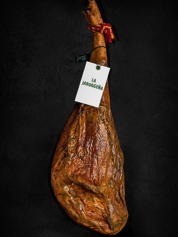 Jamón La Jabugueña Selección Campo, pieza entera con etiqueta, curación larga y alto oleico
