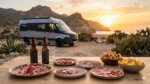 Pack Desierto de Almería con jamón ibérico de bellota, lomo, embutidos, cervezas artesanas y aperitivos