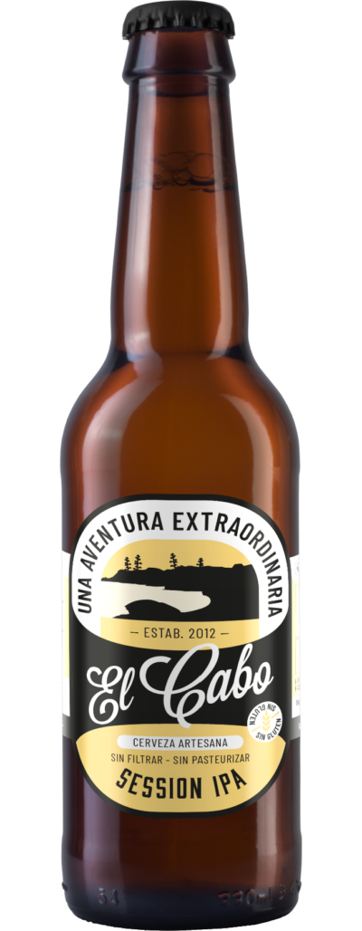 Cerveza El Cabo Session IPA 4,2% Sin Gluten Cerveza El Cabo Session IPA 4,2% Sin Gluten caja 12 botellas 33cl Almería