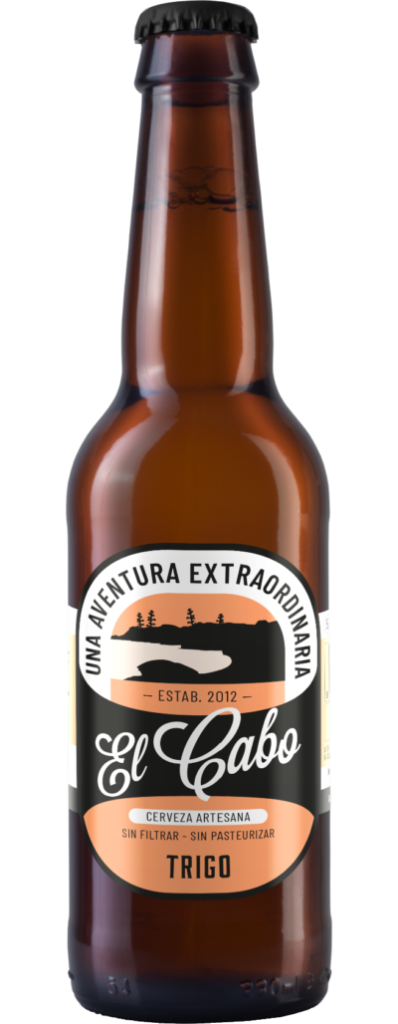 Cerveza El Cabo Trigo 5% caja 12 botellas 33cl Almería