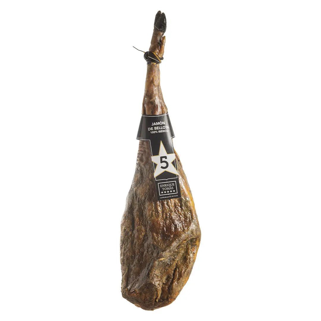 jamon-bellota-100-iberico-pata-negra-precinto-negro-enrique-tomas Jamón de Bellota 100% Ibérico Pata Negra Precinto Negro Enrique Tomás - Bodegas del Desierto