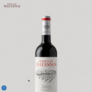 Bosque de Matasnos Etiqueta Blanca 2023 vino tinto ecológico Ribera del Duero botella 75cl