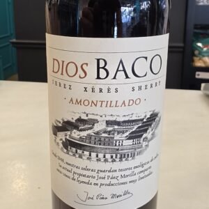 Dios Baco Amontillado botella 75cl Jerez