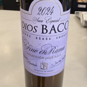 Dios Baco Fino en Rama Saca Especial 2024 botella 50cl
