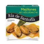 Mejillones en Escabeche Ría de Santoña 10/14 (266g)