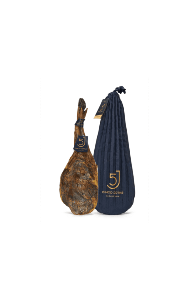 Paleta 5J Cinco Jotas 100% ibérica de bellota, pieza entera de 4,5 a 5 kg