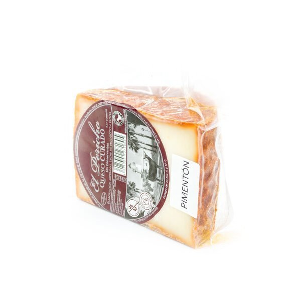 Queso curado al pimentón Queso curado al pimentón