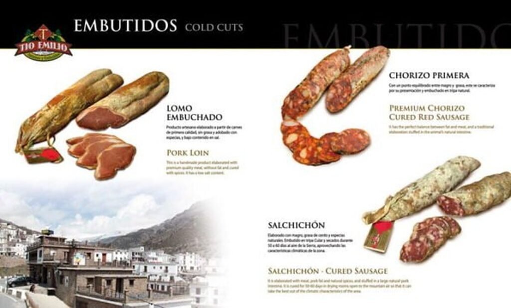 Salchichón, chorizo y lomo Tío Emilio