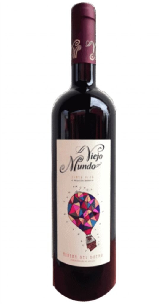 Vino tinto Viejo Mundo Roble, botella